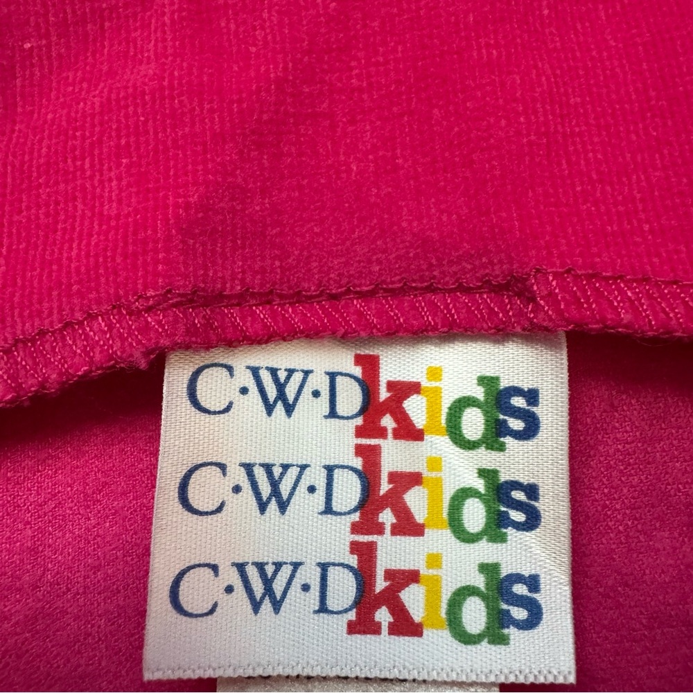 CWD Kids Pink Corduroy Sleeveless Pullover Jumper Dress Rainbow Heart Pocket 6x - Picture 4 of 12